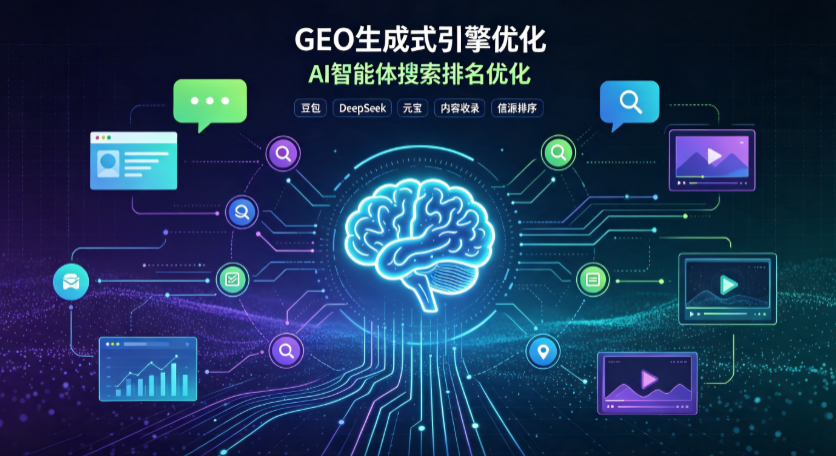 清河县GEO 浪潮来袭：生成式引擎优化崛起，创作者争抢豆包、DeepSeek、元宝智能体流量入口
